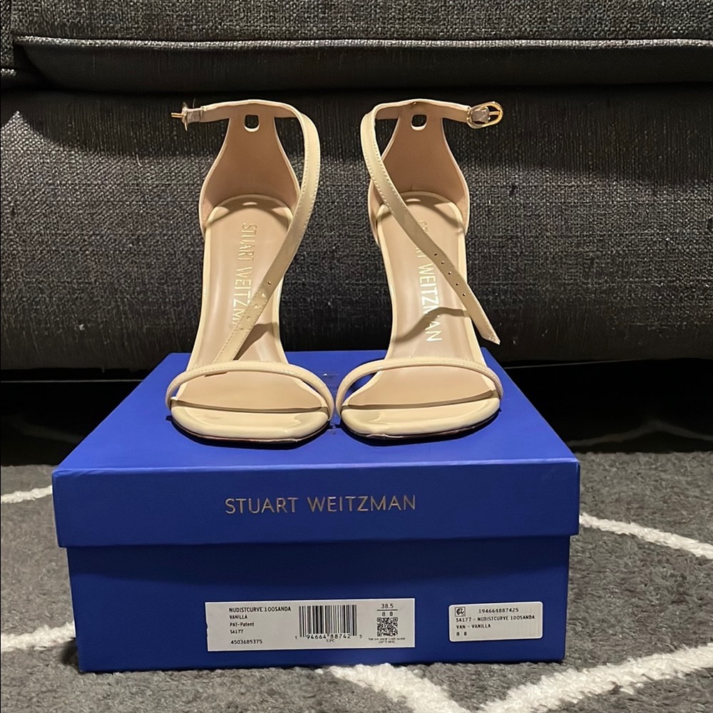 Stuart Weitzman Women's Nudistcurve 100 Sandal